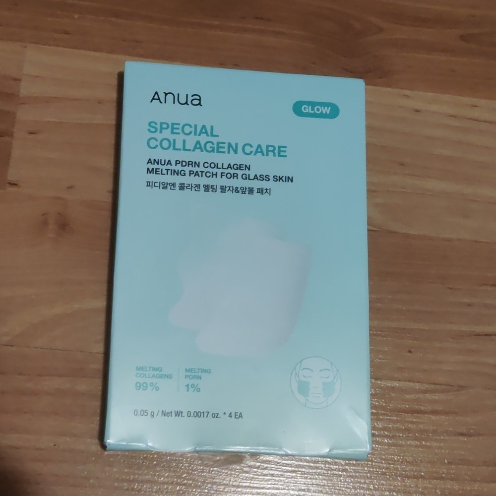 [ANUA] PDRN Collagen Melting Patch For Glass Skin - 1 Box (4 pairs)‎ Exp 07/2028